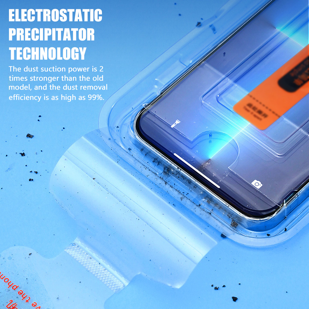 3PCS Dust-free Tempered Glass  – Phone Accessories Online Store recenzja i cena