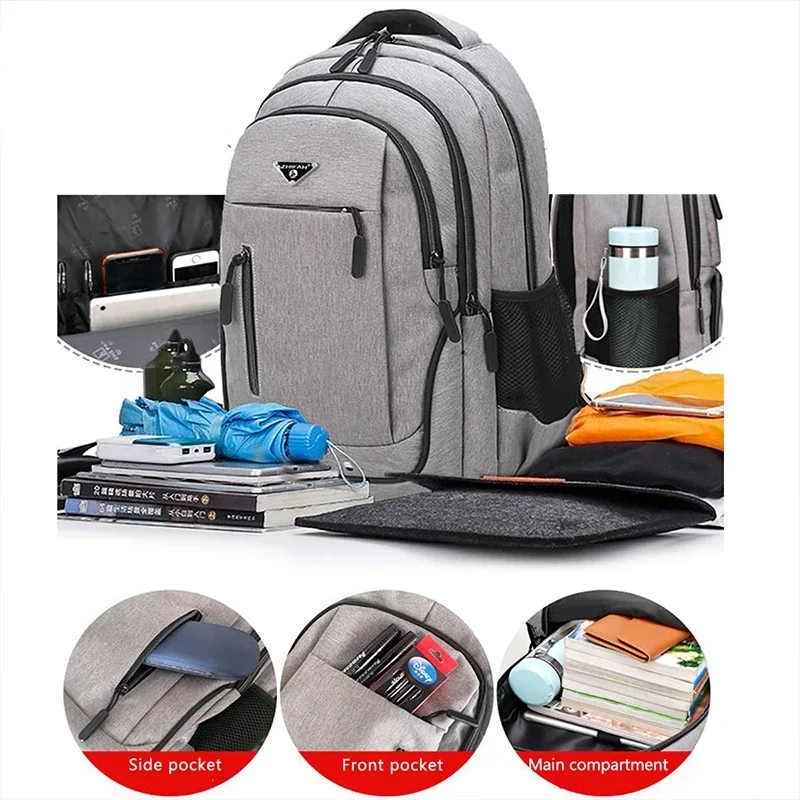 Large Capacity Backpack Men La – Phone Accessories For Teens recenzja i cena