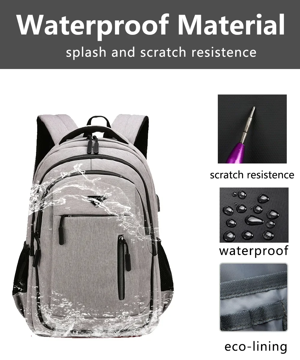 Large Capacity Backpack Men La – Phone Accessories For Teens recenzja i cena