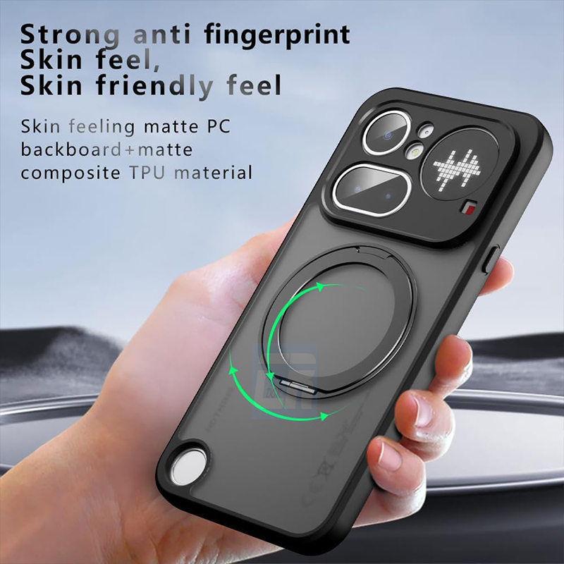 Shockproof Armor Matte Case Fo – Phone Ring Holder recenzja i cena
