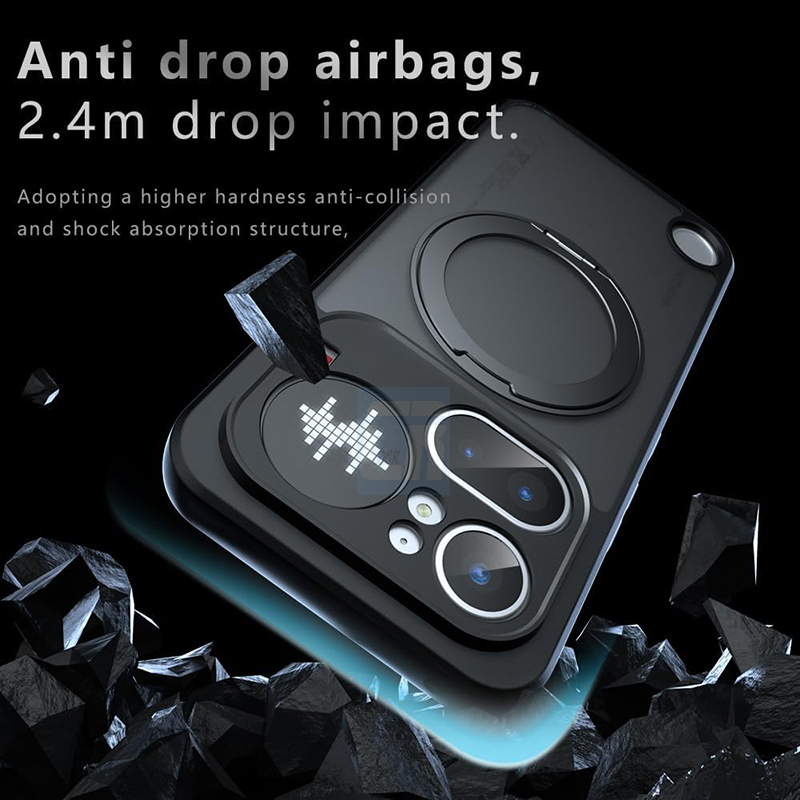 Shockproof Armor Matte Case Fo – Phone Ring Holder recenzja i cena