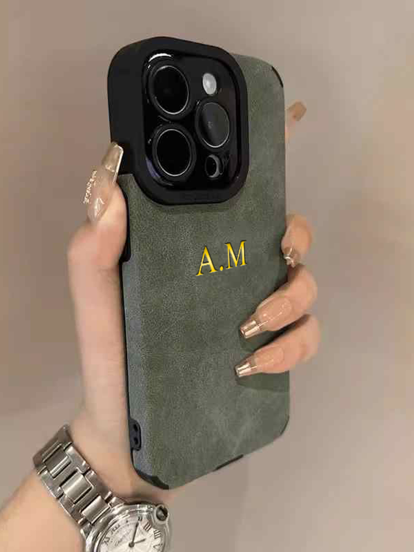 Luxury Lambskin Leather Person – Phone Accessories Names recenzja i cena