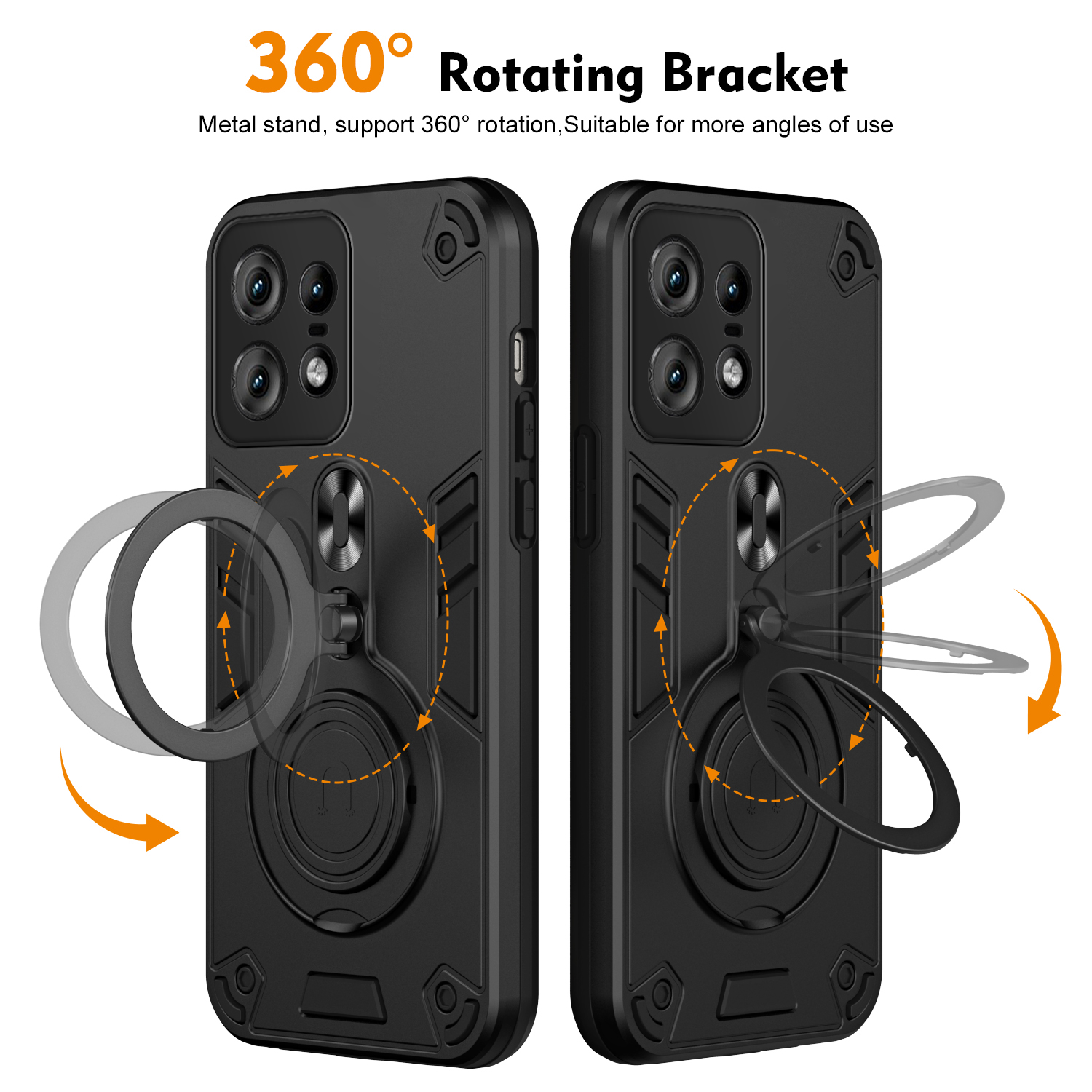 360 ° Rotating Metal Car Brack – Phone Ring Holder recenzja i cena